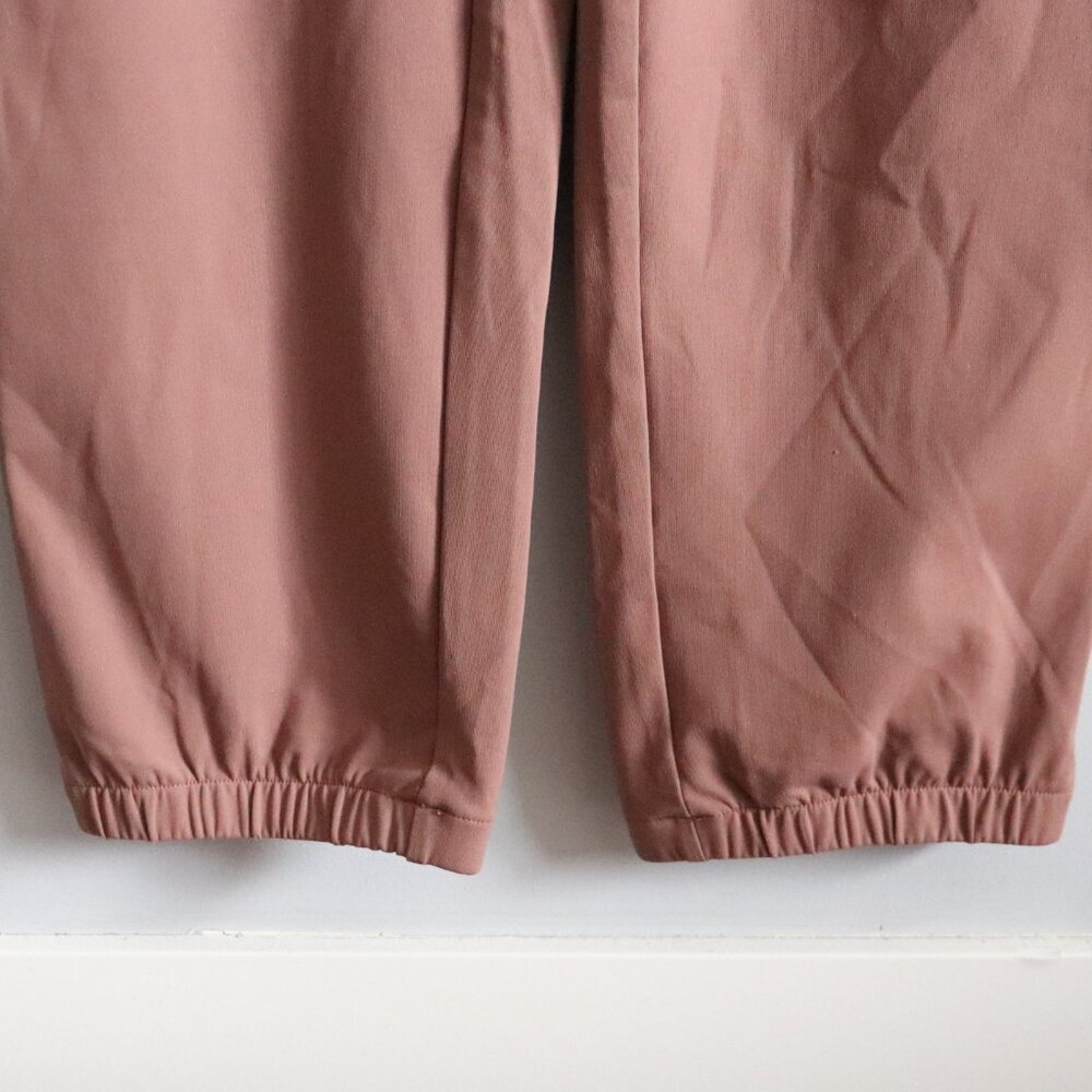 Camber & Grace Women's Sz M Dusty Pink Sleeveless Pocket Stretch Tank Jumpsuit - Picture 2 of 12